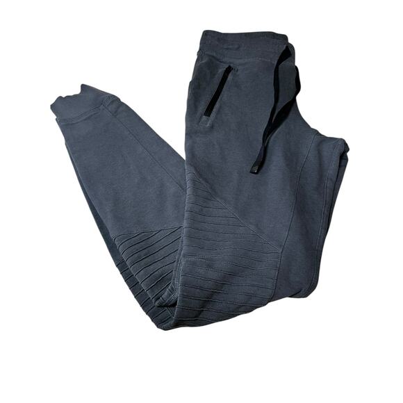 Alo Yoga gray Urban Moto Sweatpants joggers women's size XS - Picture 1 of 9